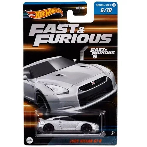 Original 986C Hot Wheels Fast and Furious Mini Cars Hotwheels 1/64 Bugatti Datsun Nissan GT-R Car Model HNR88 Christmas Gift Toy