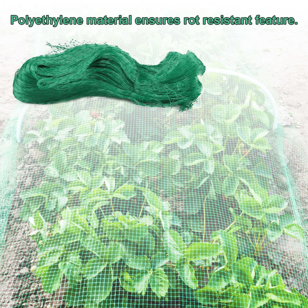33FT Anti Bird Netting Pond Net Protection Tree Crops Plants Fruits