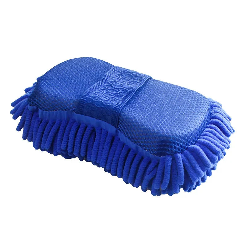 Car Cleaning Sponge Car Wash Care Washing Brush Pad Cleaning Tool Microfiber Polishing Dusting Scratch-free Washing Cars Floors