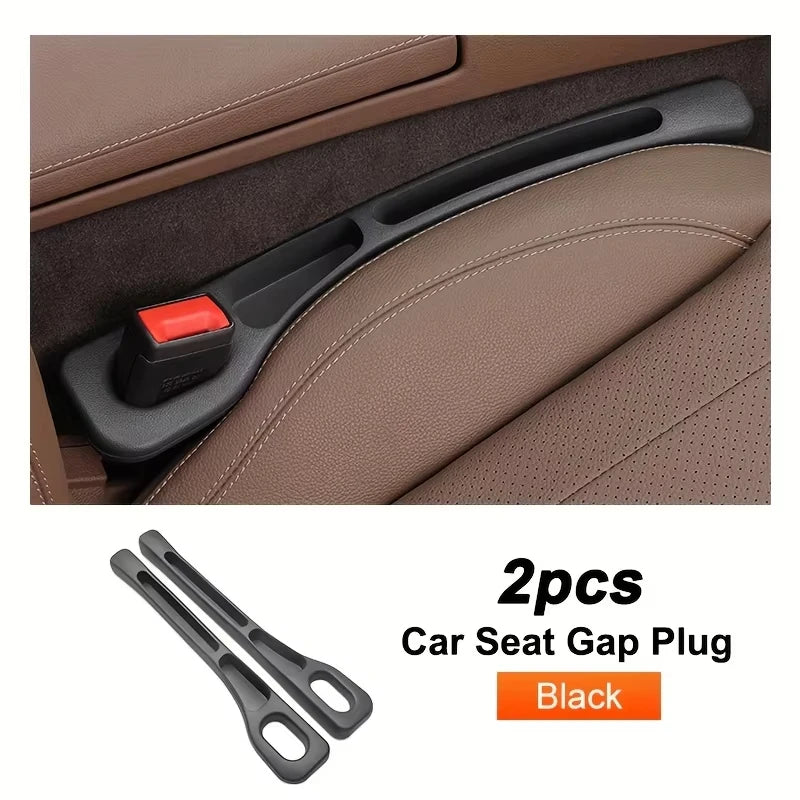 2Pcs Car Seat Gap Plug Strip 2025 Proof Seat Gap Storage Organizer Side Seam Car Gap Filler Leak Interior Decoration Universal