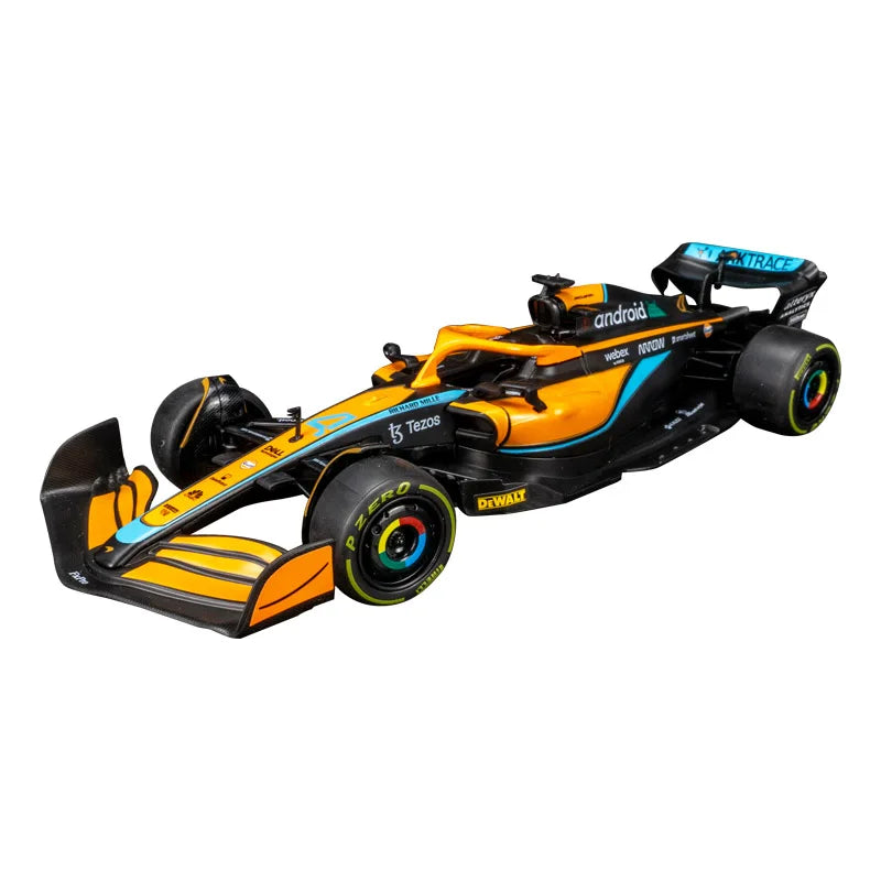 1:24 Scale McLaren MCL36 No.4 Racing Car Model, Metal Sculpture, Collectible Gift Car