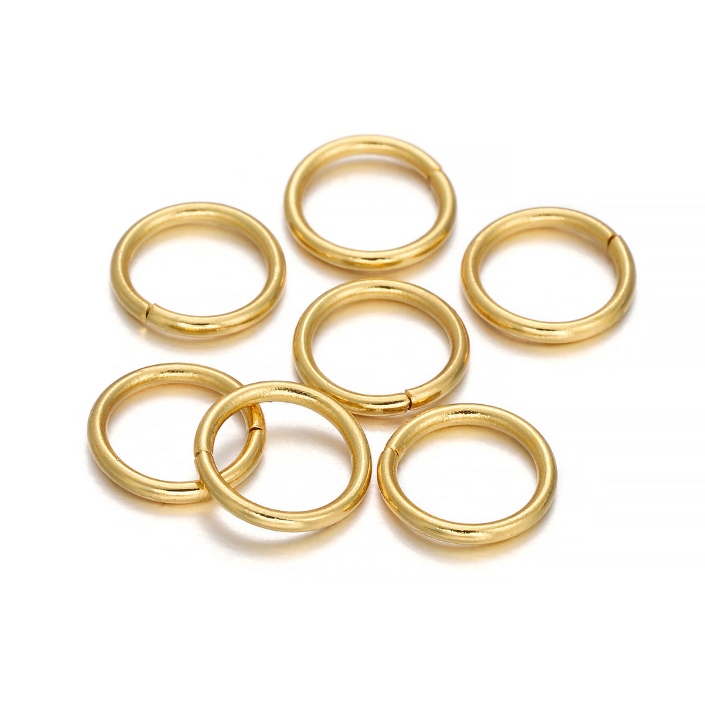 30-200Pcs 3-25mm Stainless Steel Split Ring Open Single Loops Jump Rings Connectors for DIY Jewelry Making Findings Accessories