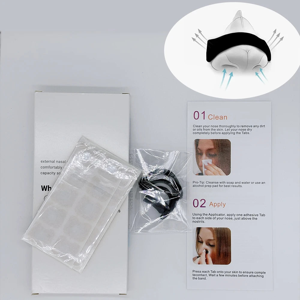 Nasal Breathing Dilators Starter Kits,Anti-snoring Nasal Strips,Magnetic Nose Strips,Increase Sports Air Improve Sleeping