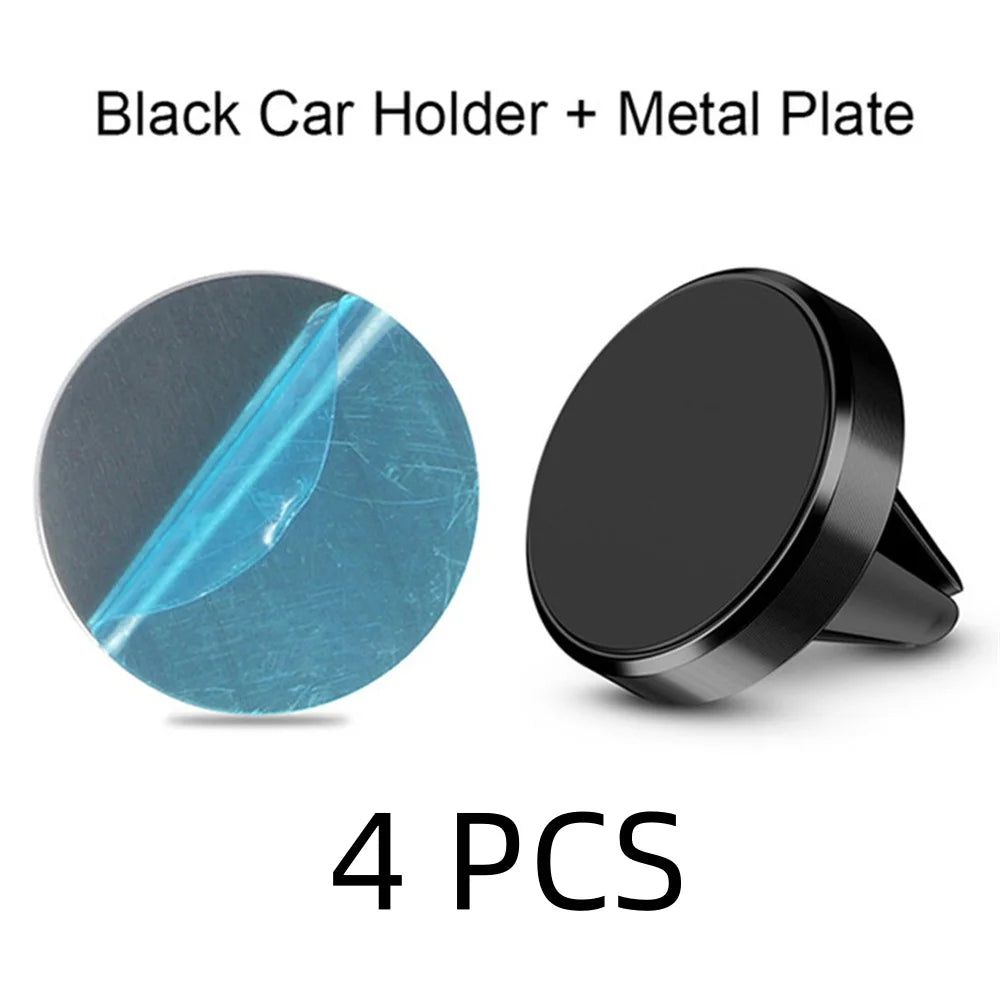 Magnetic Car Phone Holder Universal Mobile Phone Air Vent Mount Holder In Car Smartphone Stand Magnet Holder For iPhone Samsung