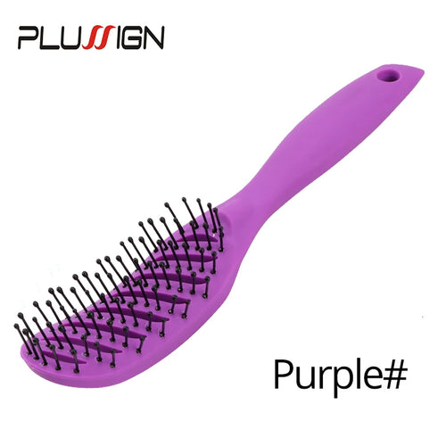 Styling Curly Hair Brush Salon Massager Comb Brush Detangling Drying