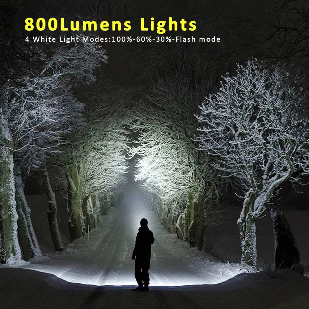 COB Keychain Work Light - 1/2Pcs Mini Emergency Flashlight with Keychain Design