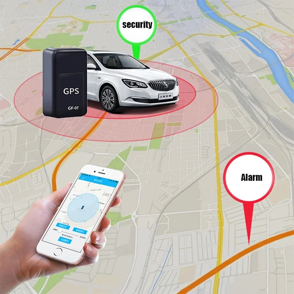 Mini GPS Locator Position APP GF07 Car GPS Tracker Magnetic Vehicle GPS Locator Anti-lost Anti-theft Alarm GPS Tracking Device